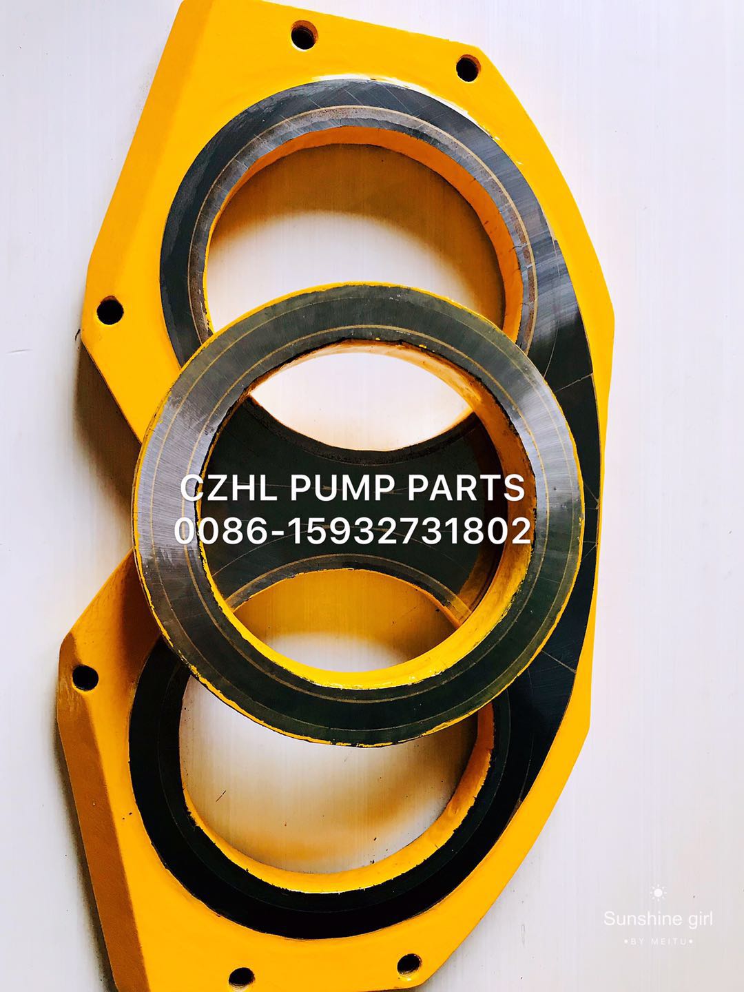 Putzmeister DN200 Wear Plate и резки кольцо