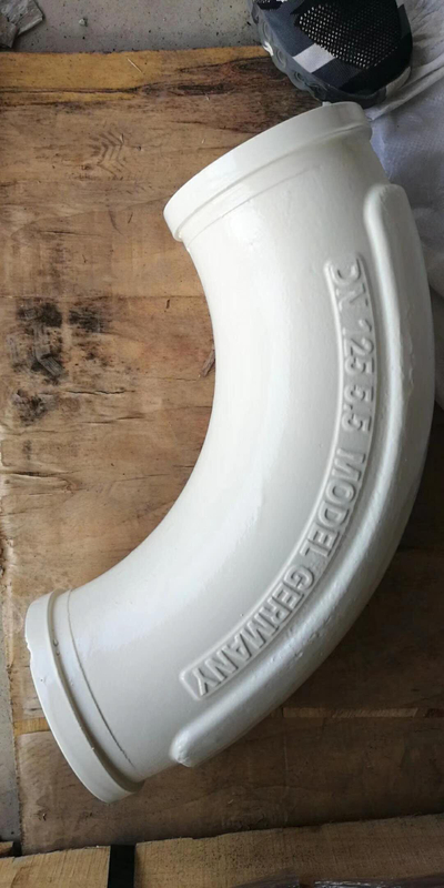 Кастинг Thicker Boom насос Elbow DN125 * R275 * 90D